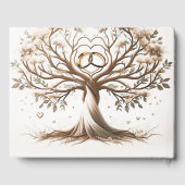 Modern klassiek gastenboek (Achterkant)