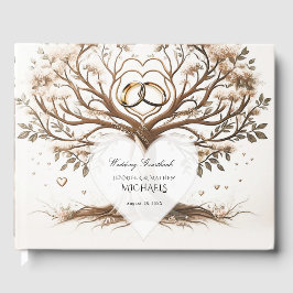 Modern klassiek gastenboek