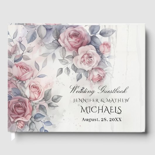 Modern klassiek gastenboek (Voorkant)