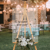 Modern & klassiek repetitie diner bruiloft acryl bord