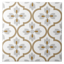 Modern klassiek Spaans mediterraan lichtpatroon Tegeltje