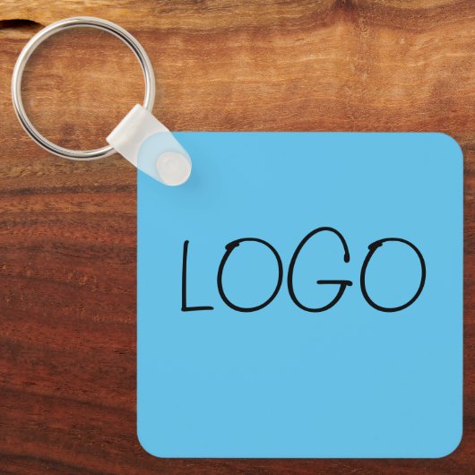 MODERN-kleur: #5EC5F3 | Sky Blue CUTE Sleutelhange Sleutelhanger (Voorkant)