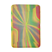 Modern Kleur Abstract citroenneon groen Badmat (Voorkant Verticaal)