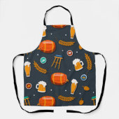 Modern Kleur Keuken Schort (Voorkant)