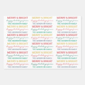 Modern  Kleuren Multi Photo Assortiment Inpakpapier Vel (Voorkant 3)