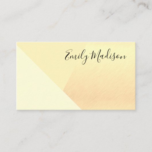 Modern kleurenblok | Trendy stijlvol Visitekaartje (Voorkant)