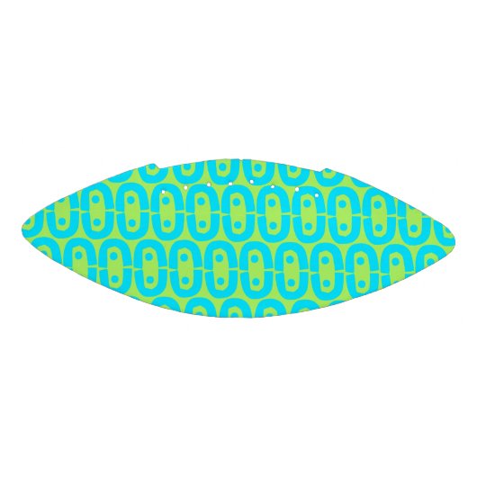 modern kleurig patroon american football (Paneel)