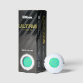 modern kleurig patroon golfballen (Verpakking)