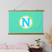 modern kleurig patroon hangend wandkleed (Slaapkamer)