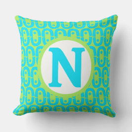 modern kleurig patroon kussen