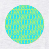 modern kleurig patroon labels (Design 2)