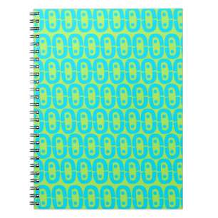 modern kleurig patroon notitieboek