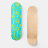 modern kleurig patroon persoonlijk skateboard (Voorkant)
