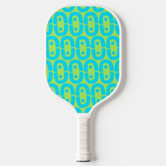 modern kleurig patroon pickleball paddle (Voorkant)