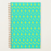 modern kleurig patroon planner (Voorkant)