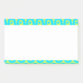 modern kleurig patroon post-it® notes (Voorkant)