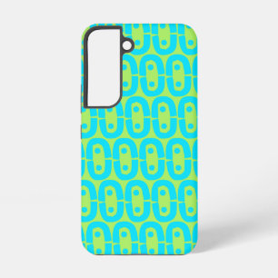 modern kleurig patroon samsung galaxy hoesje