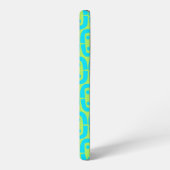 modern kleurig patroon samsung galaxy hoesje (Linkerkant)