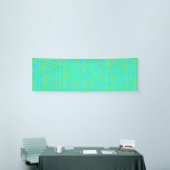modern kleurig patroon spandoek (Beurs)