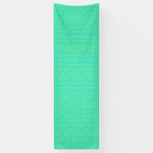 modern kleurig patroon spandoek (Verticaal)
