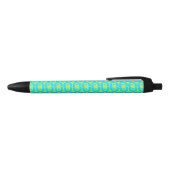 modern kleurig patroon zwarte inkt pen (Bovenkant)