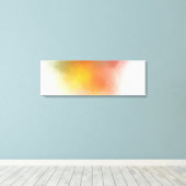 Modern kleurrijk Abstract kunstgeel rood Canvas Afdruk (Insitu (Houten vloer))