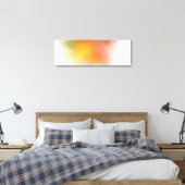 Modern kleurrijk Abstract kunstgeel rood Canvas Afdruk (Insitu (Slaapkamer))