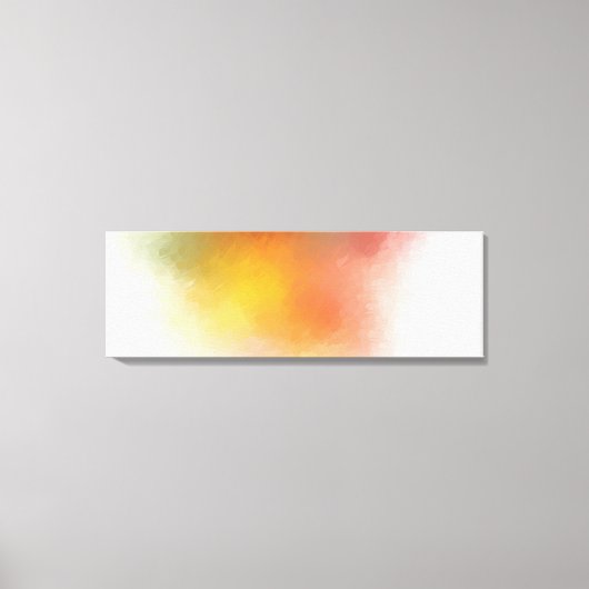 Modern kleurrijk Abstract kunstgeel rood Canvas Afdruk (Voorkant)
