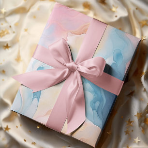 Modern kleurrijk aquarelpatroon cadeaupapier