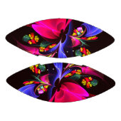 Modern kleurrijk bloemig Abstract kunstpatroon #06 American Football (Panelen)