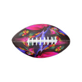 Modern kleurrijk bloemig Abstract kunstpatroon #06 American Football (Voorkant)