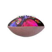 Modern kleurrijk bloemig Abstract kunstpatroon #06 American Football (Gedraaid 90)