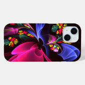 Modern kleurrijk bloemig Abstract kunstpatroon #06 Case-Mate iPhone Case (Achterkant (horizontaal))