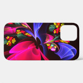 Modern kleurrijk bloemig Abstract kunstpatroon #06 Case-Mate iPhone Case (Achterkant (horizontaal))