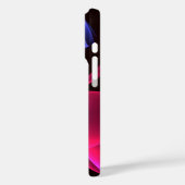 Modern kleurrijk bloemig Abstract kunstpatroon #06 Case-Mate iPhone Case (Achterkant / Links)