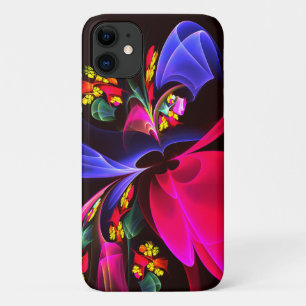 Modern kleurrijk bloemig Abstract kunstpatroon #06 Case-Mate iPhone Case