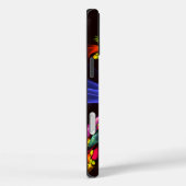Modern kleurrijk bloemig Abstract kunstpatroon #06 Case-Mate iPhone Case (Achterkant / Rechts)