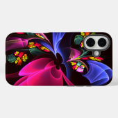 Modern kleurrijk bloemig Abstract kunstpatroon #06 Case-Mate iPhone Case (Achterkant (horizontaal))