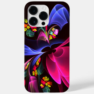 Modern kleurrijk bloemig Abstract kunstpatroon #06 Case-Mate iPhone 14 Pro Max Hoesje