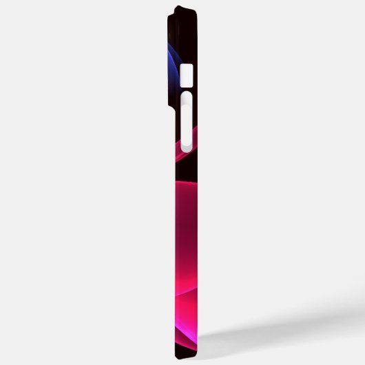 Modern kleurrijk bloemig Abstract kunstpatroon #06 Case-Mate iPhone Case (Achterkant / Links)