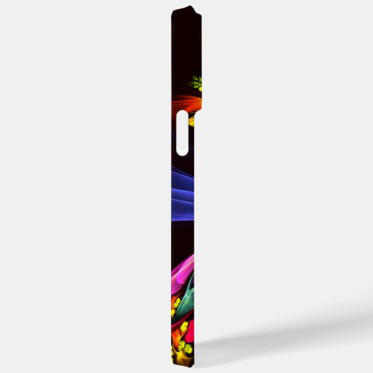 Modern kleurrijk bloemig Abstract kunstpatroon #06 Case-Mate iPhone Case (Achterkant / Rechts)