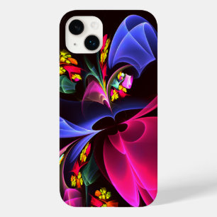 Modern kleurrijk bloemig Abstract kunstpatroon #06 Case-Mate iPhone 14 Plus Hoesje
