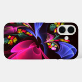 Modern kleurrijk bloemig Abstract kunstpatroon #06 Case-Mate iPhone Case (Achterkant (horizontaal))