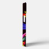 Modern kleurrijk bloemig Abstract kunstpatroon #06 Case-Mate iPhone Case (Achterkant / Rechts)