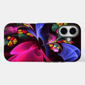 Modern kleurrijk bloemig Abstract kunstpatroon #06 Case-Mate iPhone Case (Achterkant (horizontaal))