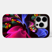 Modern kleurrijk bloemig Abstract kunstpatroon #06 Case-Mate iPhone Case (Achterkant (horizontaal))