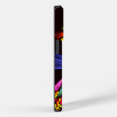 Modern kleurrijk bloemig Abstract kunstpatroon #06 Case-Mate iPhone Case (Achterkant / Rechts)