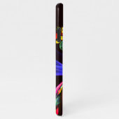 Modern kleurrijk bloemig Abstract kunstpatroon #06 iPhone Hoesje (Rechterkant)