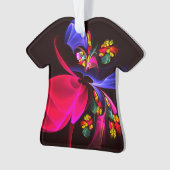 Modern kleurrijk bloemig Abstract kunstpatroon #06 Ornament (voorkant)