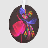 Modern kleurrijk bloemig Abstract kunstpatroon #06 Ornament (voorkant)